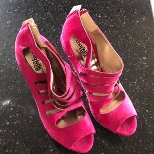 A sexy pair of high heels.